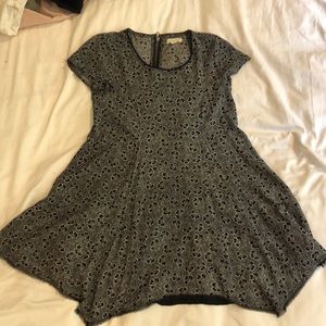 Urban Outfitters: Black and White T-Shirt Dress